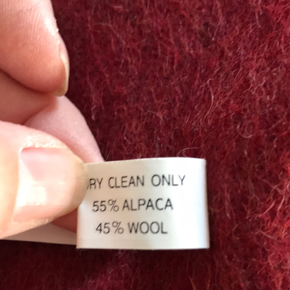 Alpaca/Wool  Scarf- Unisex - Picture 3 of 6